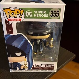Funko Pop Batman in Blue and Black Attire